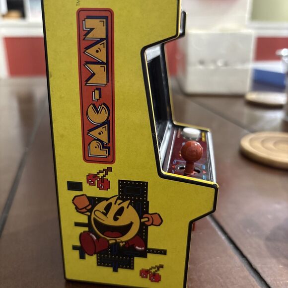 Retro Pac-Man Mini Arcade Game Tabletop Machine – Tested & Working – Perf Cond - Picture 8 of 8